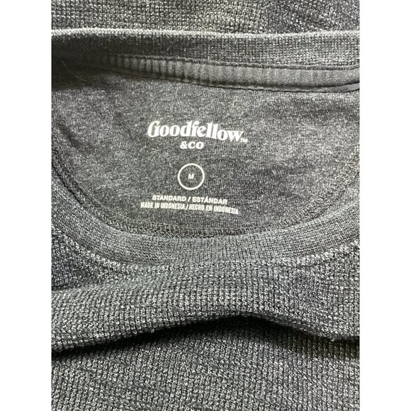 Goodfellow & Co Mens Gray Long Sleeve Shirt M Cotton/Poly Blend - Picture 3 of 7